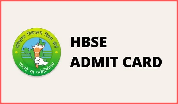 HBSE Admit Card 2023