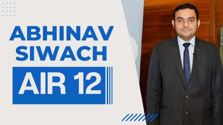 UPSC Civil Services Results 2022: Native of Haryana village Abhinav Siwach secures 12th rank