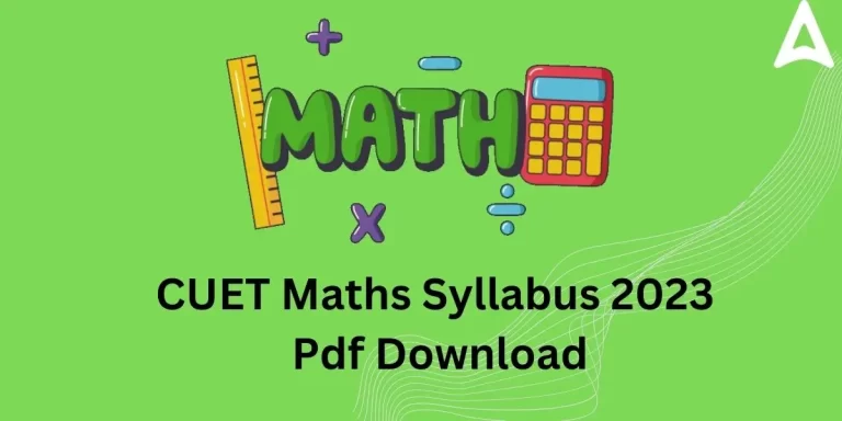 Syllabus For CUET PG Mathematics