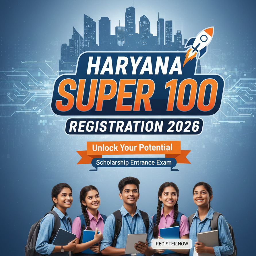 Haryana Super 100 Registration 2026