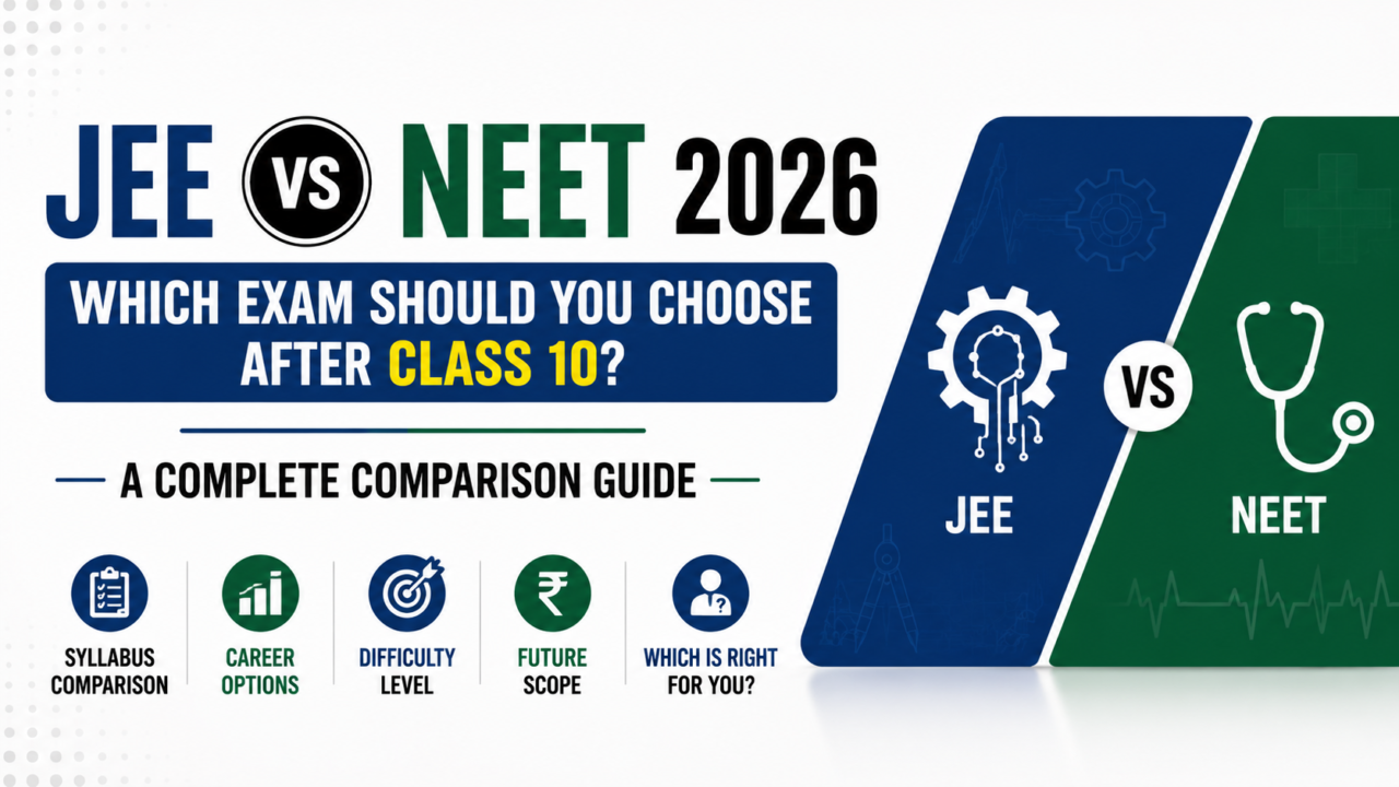 JEE vs NEET 2026