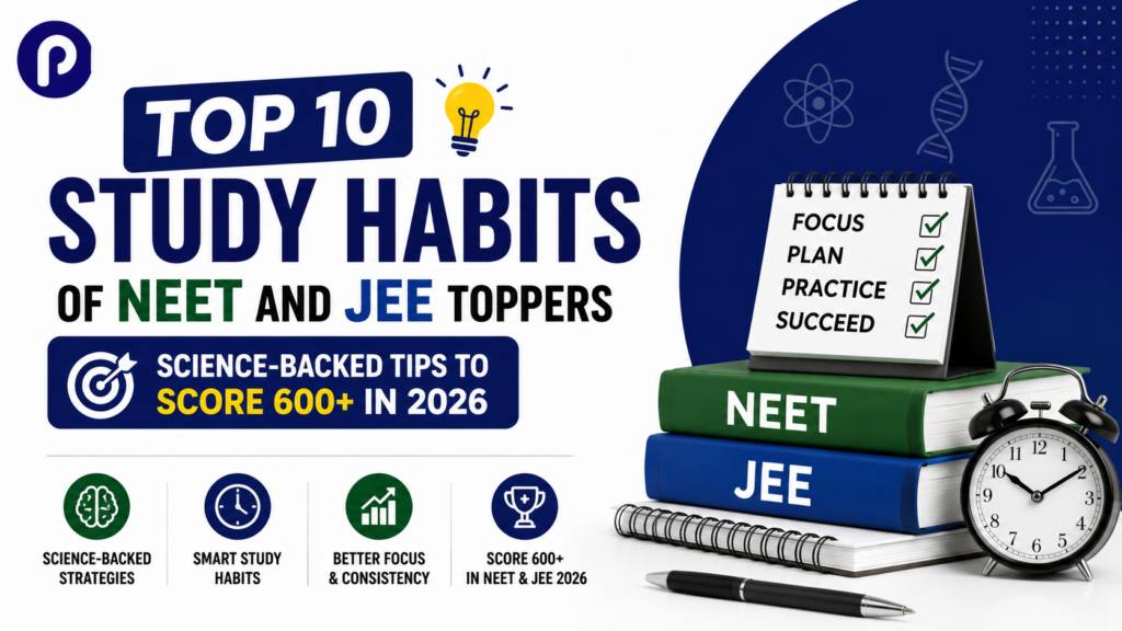 Top 10 Study Habits of NEET and JEE Toppers: Science-Backed Tips